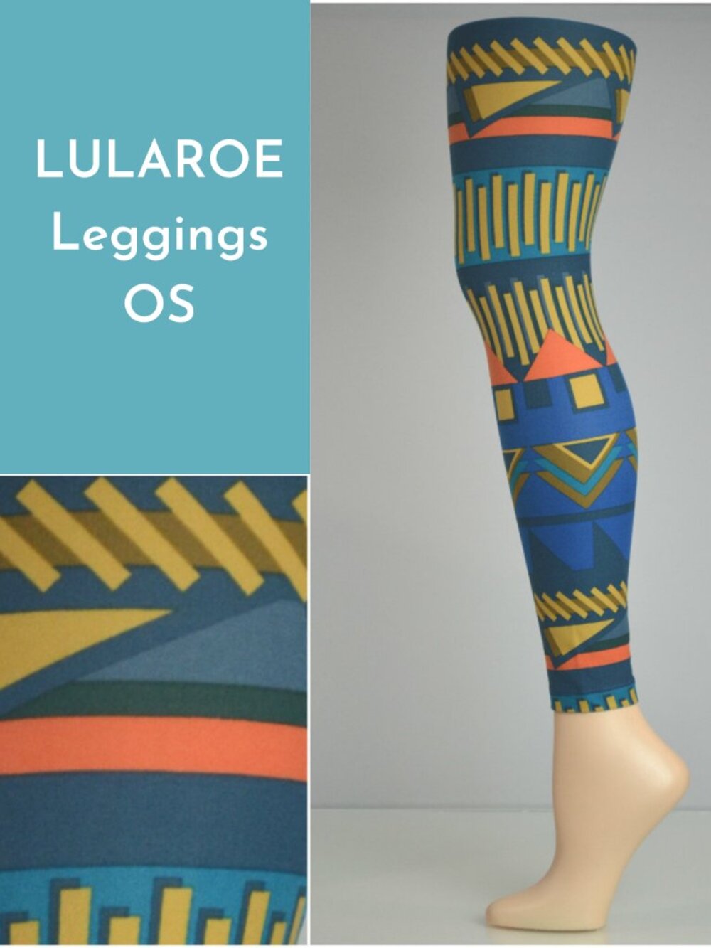 Lularoe Abstract Shape OS Leggings